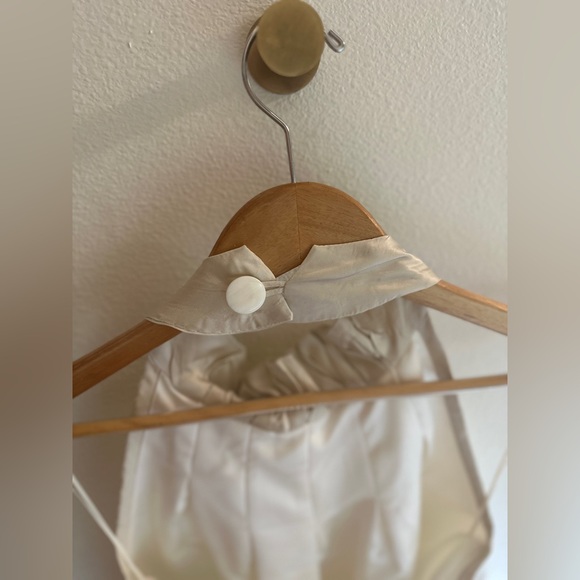 Ivory dress + pockets Sz 4/6 - Picture 4 of 6